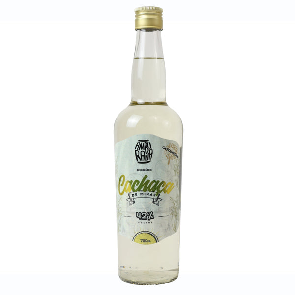 Cachaça Amburana Castanheira | 18 Monate in Castanheira Holzfässern gereift | 700 ml, 42% Vol.
