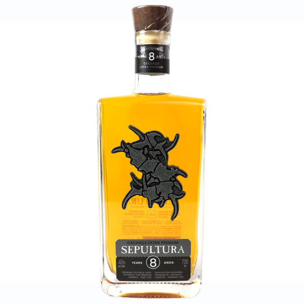 Cachaça Sepultura Extra Premium | 8 Jahre in französischen Eichenfässern gereift | 700ml 40% Vol
