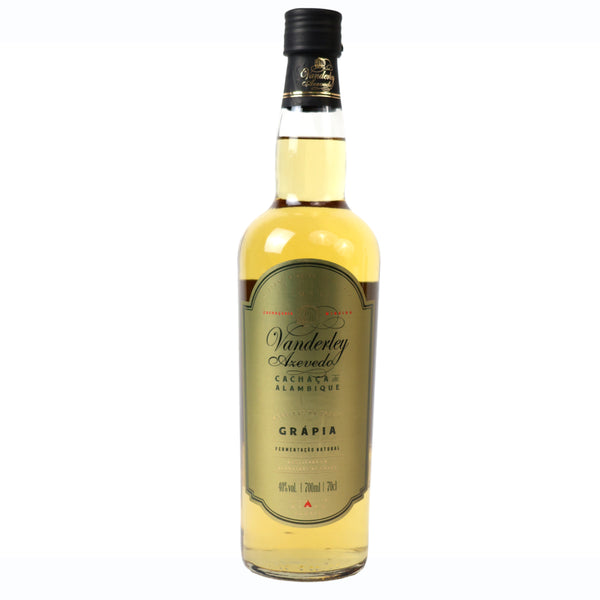 Cachaça Vanderley Azevedo Grápia | 3 Jahre in Grapia-Holzfässern gereift | 700ml 40% vol