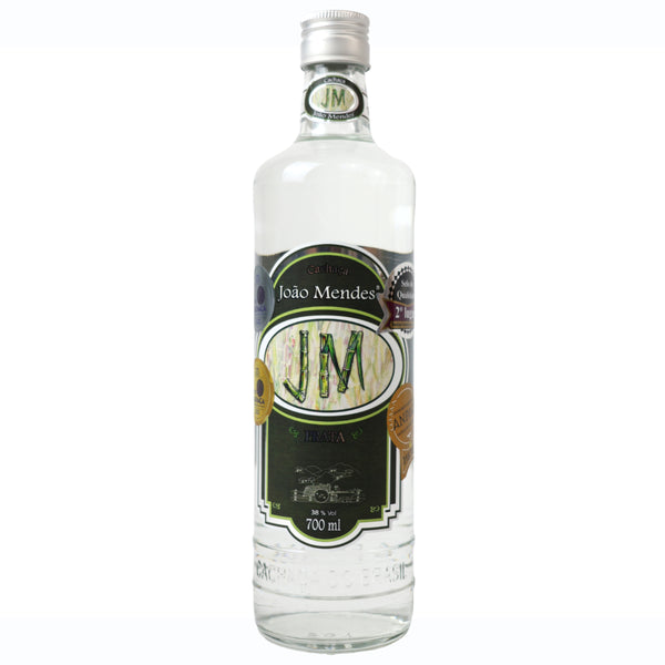 Cachaça João Mendes Prata | 6 Monate in Edelstahlfässern gereift | 700ml 38% Vol