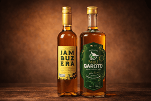 Cachaça mit Jambu aus Brasilien – einzigartiger prickelnder Effekt im Mund