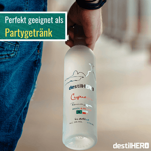 destilHERO Cupuaçu Premium – Vodka-Likör mit brasilianischer Tropenfrucht 700 ml