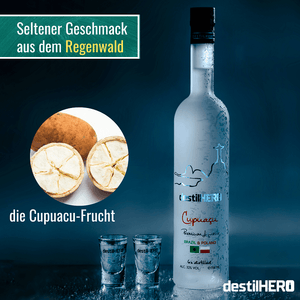 destilHERO Cupuaçu Premium – Vodka-Likör mit brasilianischer Tropenfrucht 700 ml
